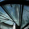 Cracked Ice Glass Stairs