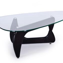 Custom Glass Table Oval Shaped by Palace of Glass
