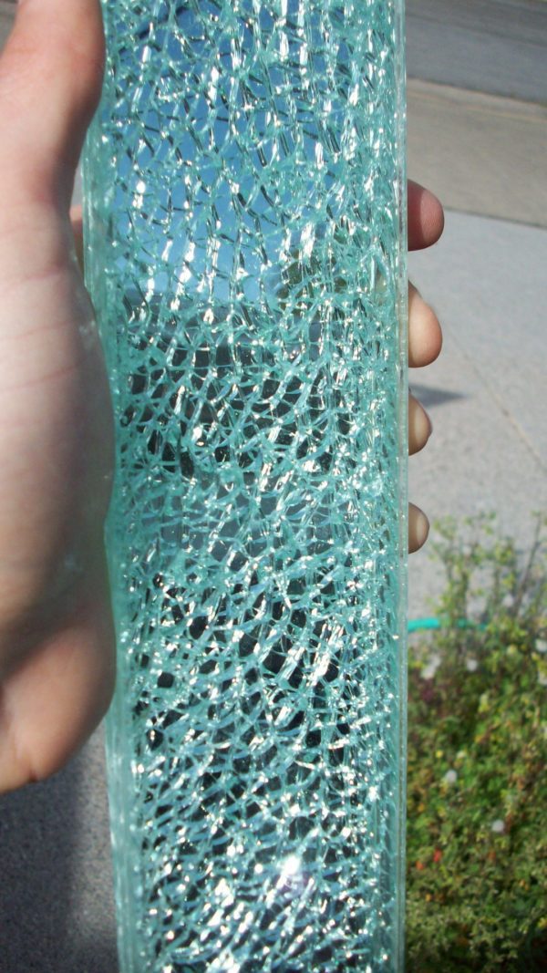 Cracked Ice Glass