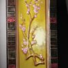 Wall Art Decor Carved And Etched Glass Framed FZ_120