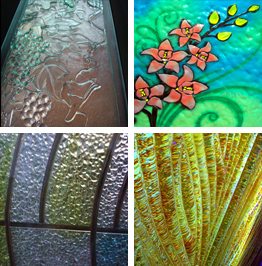 Fused Art Glass Paneling by Palace of Glass