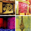 Deep Carved and Enameled Custom Glass Panels I PGC430 - Image 8