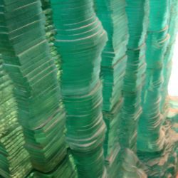 Stacked Glass "Bamboo Wall" SC310
