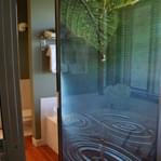 Decorative Shower Glass Door by Palace of Glass