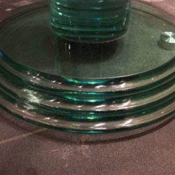 Stacked Glass Table Base
