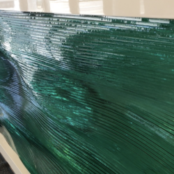Stacked Glass Mural by Palace of Glass