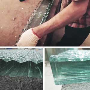 Making Stacked Glass sample with Palace of Glass