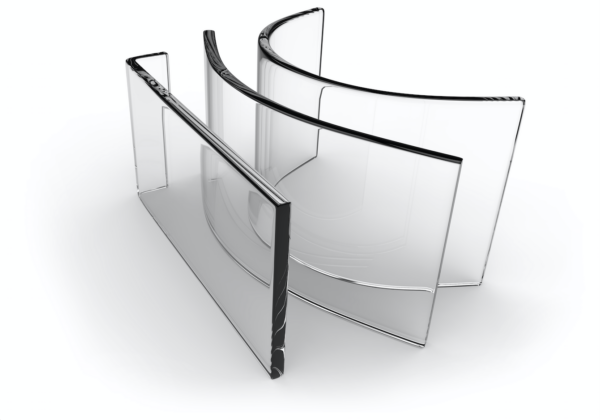 Bend and Curved Glass by Palace of Glass