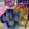 Glass Gift Colored Cross