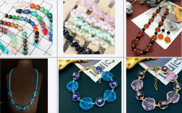 glass jewelry showcase