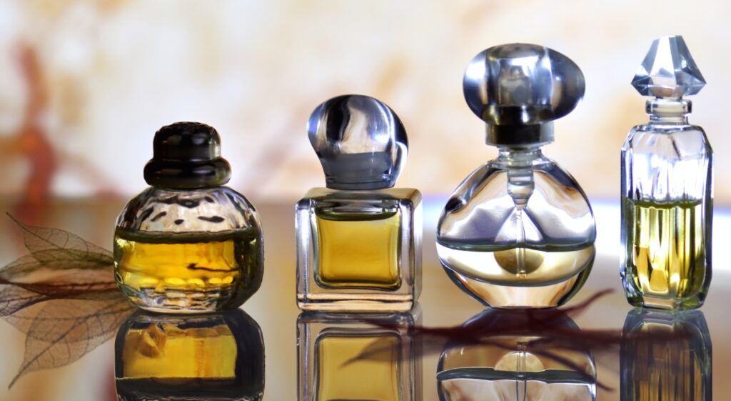 Perfume Bottles Array