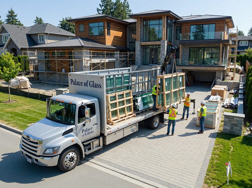 Palace of Glass Delivery Truck Residential