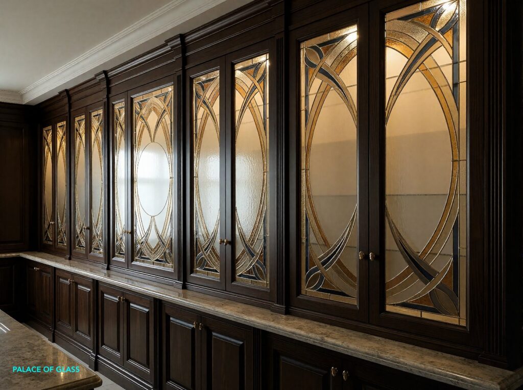 Palace of Glass Cabinet Glass 131 Abtract Art Deco