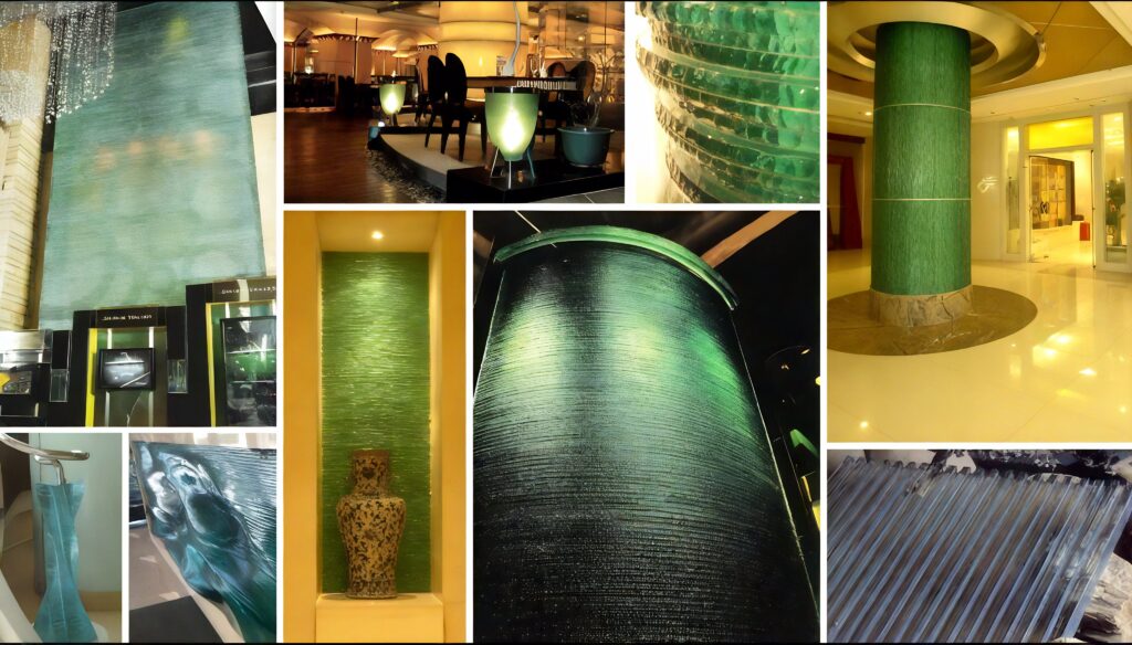 Palace of Glass Stacked Glass Collage 2026