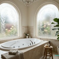 Decorative Etched Windows 108 for Privacy Palace of Glass Decorative Etched Windows 108 for Privacy Palace of Glass