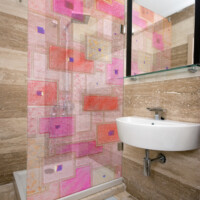 New modern bathroom.
